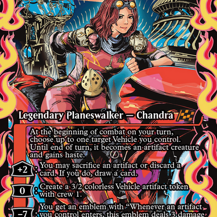 Chandra, Spark Hunter (Showcase) [Aetherdrift]