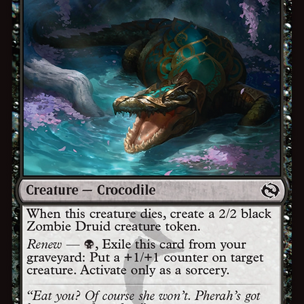 Adorned Crocodile [Tarkir: Dragonstorm]