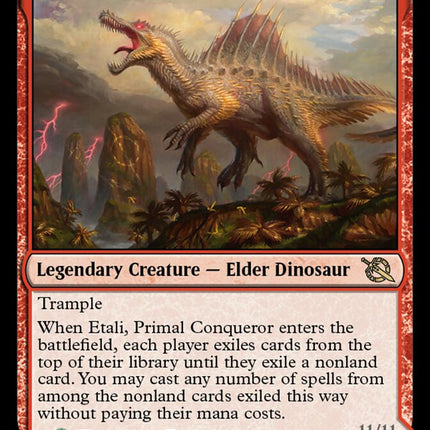 Etali, Primal Conqueror // Etali, Primal Sickness [March of the Machine]