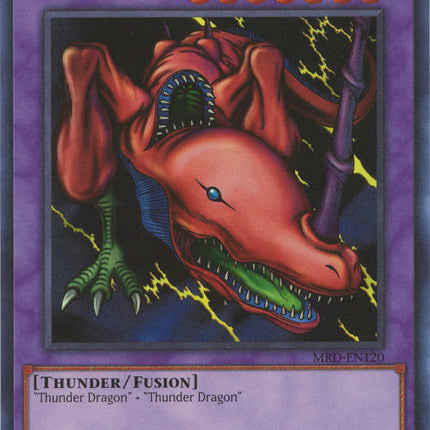 Twin-Headed Thunder Dragon (25th Anniversary) [MRD-EN120] Super Rare