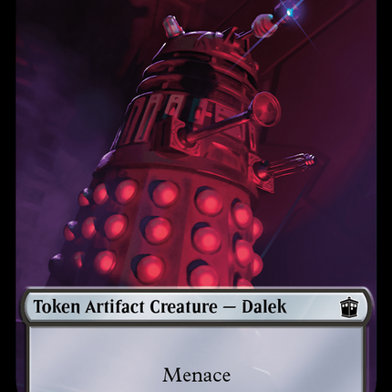 Dalek // Food (0027) Double-Sided Token [Doctor Who Tokens]