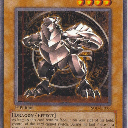 Horus The Black Flame Dragon LV4 [SOD-EN006] Rare