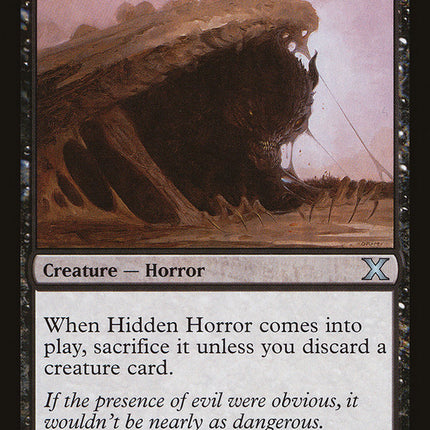 Hidden Horror [Tenth Edition]