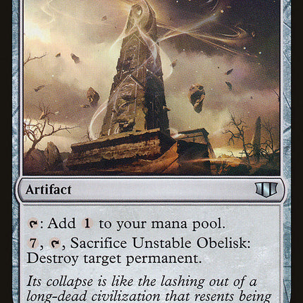 Unstable Obelisk [Commander 2014]