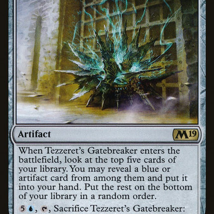 Tezzeret's Gatebreaker [Core Set 2019]