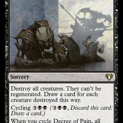 Decree of Pain [Commander Masters]