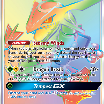 Rayquaza GX (177/168) [Sun & Moon: Celestial Storm]