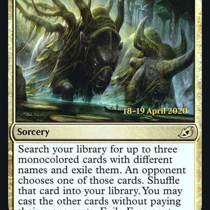 Emergent Ultimatum [Ikoria: Lair of Behemoths Prerelease Promos]