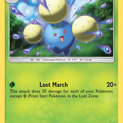Jumpluff (14/214) [Sun & Moon: Lost Thunder]