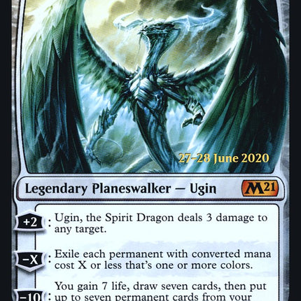 Ugin, the Spirit Dragon [Core Set 2021 Prerelease Promos]
