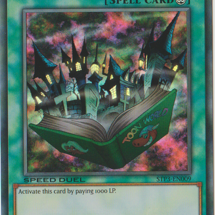 Toon World [STP3-EN009] Super Rare