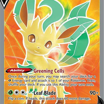 Leafeon V (166/203) [Sword & Shield: Evolving Skies]