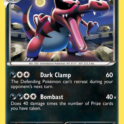 Krookodile (66/108) (Theme Deck Exclusive) [Black & White: Dark Explorers]