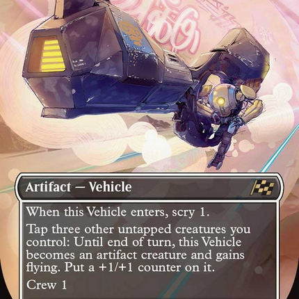 Voyager Glidecar (Borderless) [Aetherdrift]