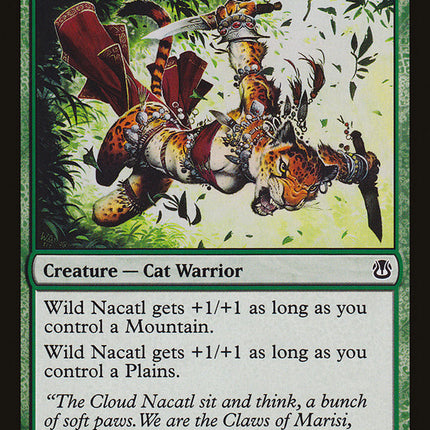 Wild Nacatl [Duel Decks: Ajani vs. Nicol Bolas]