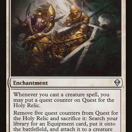 Quest for the Holy Relic [The List]