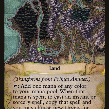 Primal Amulet // Primal Wellspring (Buy-A-Box) [Ixalan Treasure Chest]