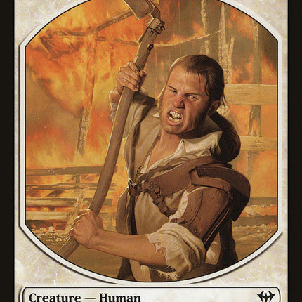 Human Token [Dark Ascension Tokens]