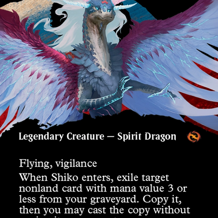Shiko, Paragon of the Way (Borderless) [Tarkir: Dragonstorm]