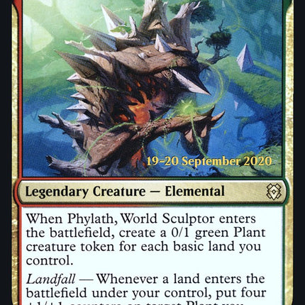 Phylath, World Sculptor [Zendikar Rising Prerelease Promos]