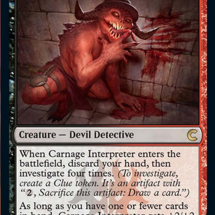 Carnage Interpreter [Ravnica: Clue Edition]
