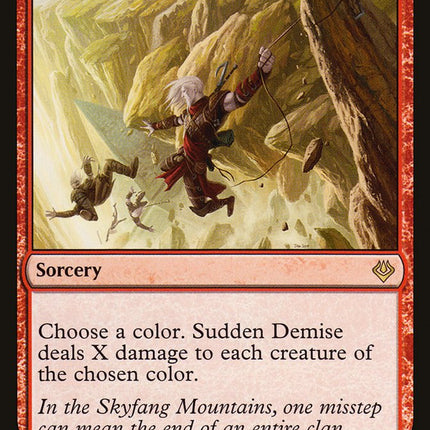 Sudden Demise [Archenemy: Nicol Bolas]