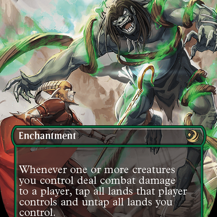 Nature's Will (Anime Borderless) (Confetti Foil) [Wilds of Eldraine: Enchanting Tales]