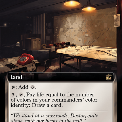 War Room (Extended Art) (Surge Foil) [Doctor Who]