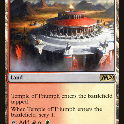Temple of Triumph [Core Set 2020]