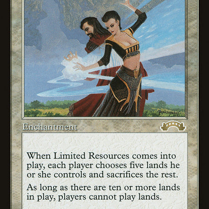 Limited Resources [Exodus]