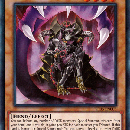 Duke Shade, the Sinister Shadow Lord [SR06-EN003] Common