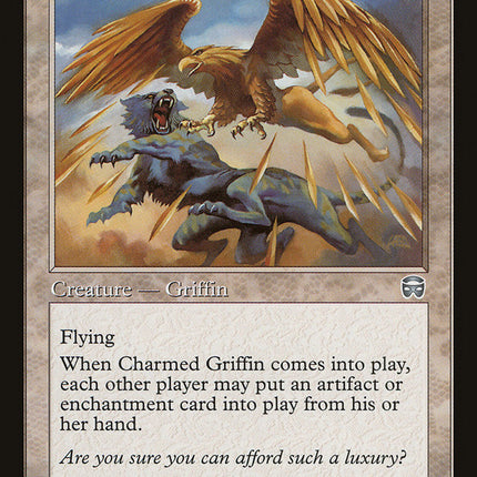 Charmed Griffin [Mercadian Masques]