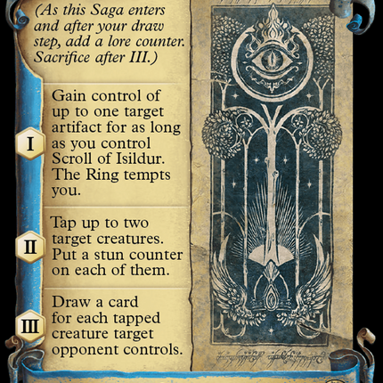 Scroll of Isildur [The Lord of the Rings: Tales of Middle-Earth Showcase Scrolls]