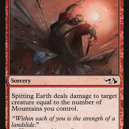 Spitting Earth (Elves vs. Goblins) [Duel Decks Anthology]