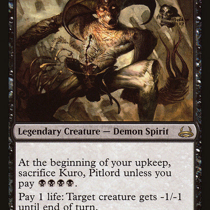 Kuro, Pitlord (Divine vs. Demonic) [Duel Decks Anthology]