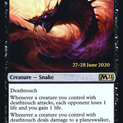 Hooded Blightfang [Core Set 2021 Prerelease Promos]