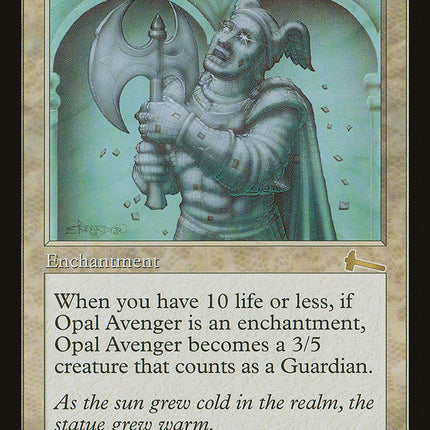 Opal Avenger [Urza's Legacy]