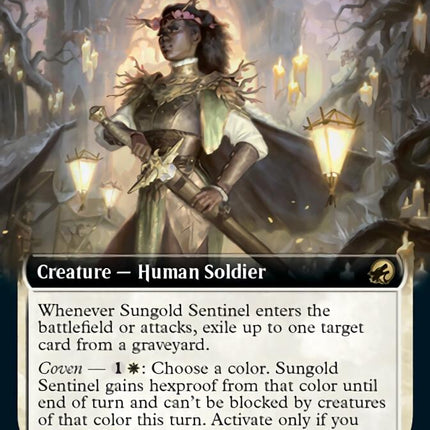 Sungold Sentinel (Extended Art) [Innistrad: Midnight Hunt]