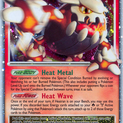 Heatran LV.X (DP31) [Diamond & Pearl: Black Star Promos]