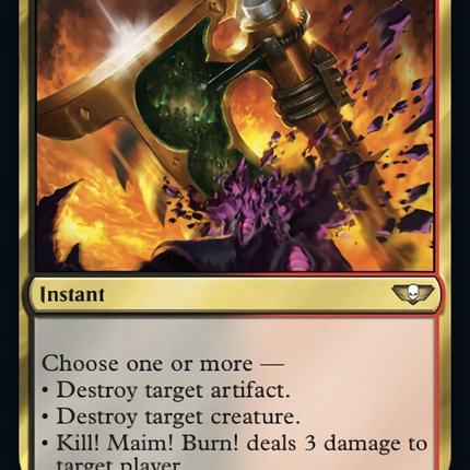 Kill! Maim! Burn! (Surge Foil) [Warhammer 40,000]