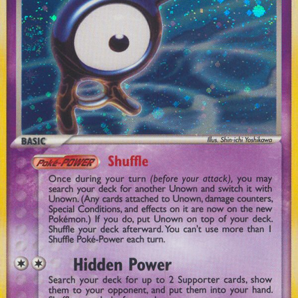 Unown (A/28) [EX: Unseen Forces]