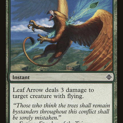 Leaf Arrow [Rise of the Eldrazi]