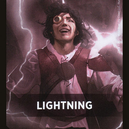 Lightning Theme Card [Jumpstart Front Cards]