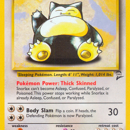 Snorlax (30/130) [Base Set 2]