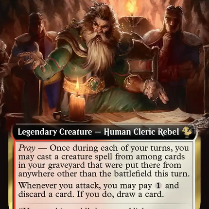 Banon, the Returners' Leader (Extended Art) [FINAL FANTASY Commander]