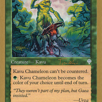 Kavu Chameleon (Jan Tomcani) [World Championship Decks 2001]