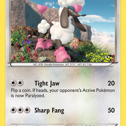 Furfrou (33/39) [XY: Kalos Starter Set]