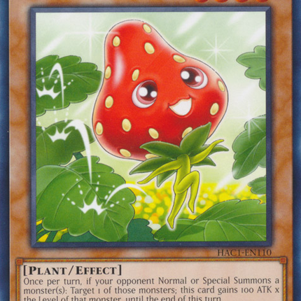 Naturia Strawberry [HAC1-EN110] Common