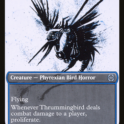 Thrummingbird (Showcase Ichor) [Phyrexia: All Will Be One]