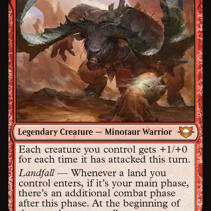 Moraug, Fury of Akoum [Edge of Eternities Commander]